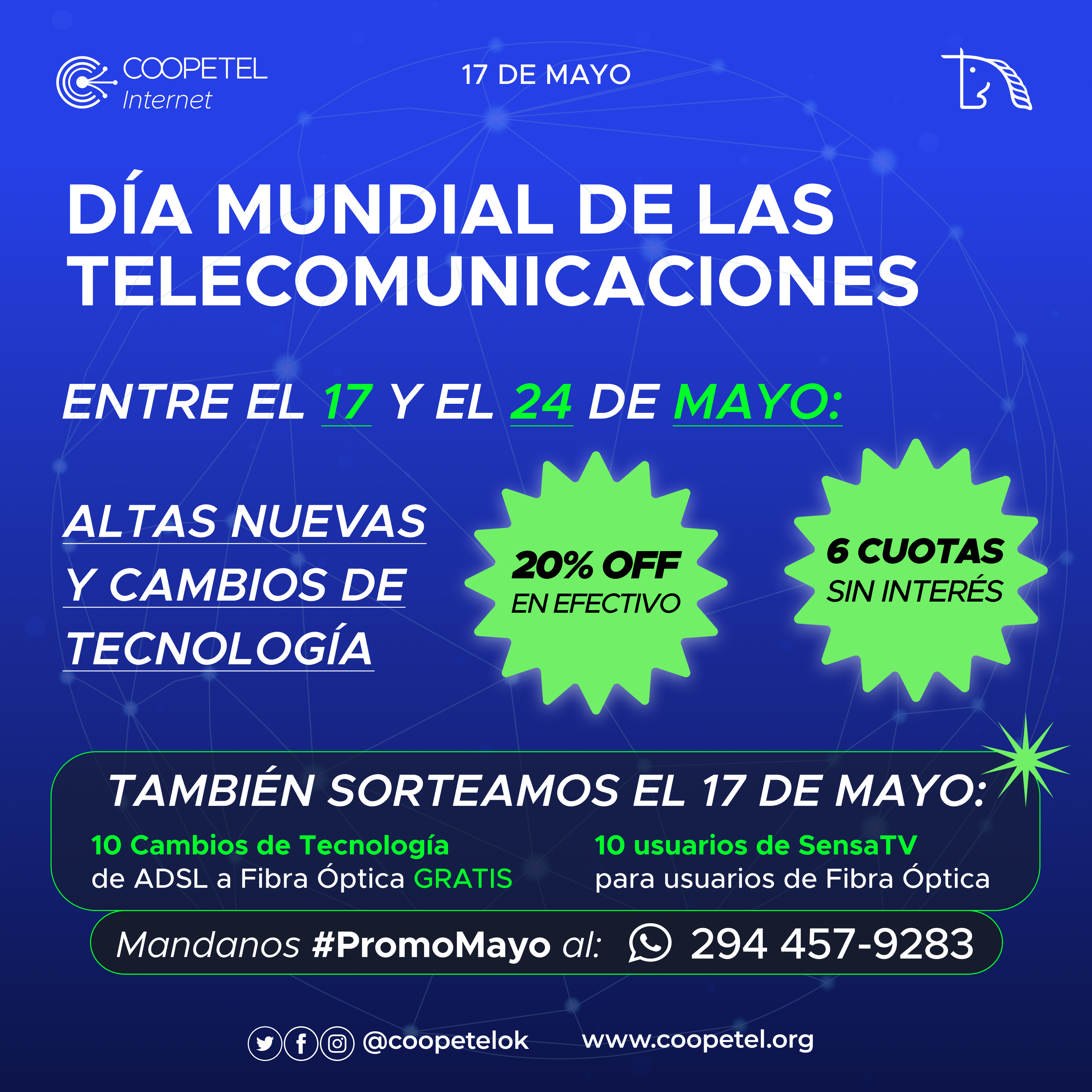 Promo día Mundial de las Telecomunicaciones